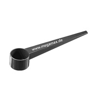 DOSIERLÖFFEL 25 ml schwarz Megamax - 1Stk