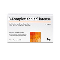 B-KOMPLEX Köhler intense Kapseln - 30Stk - Vegan