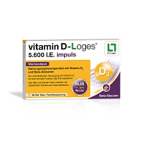 VITAMIN D-LOGES 5.600 I.E. impuls Wochendepot KTA - 60Stk - Abwehrkräfte