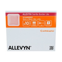 ALLEVYN Gentle Border Lite 10x10 cm Schaumverb. - 10Stk