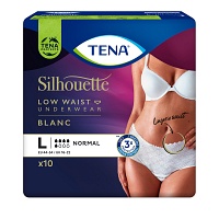 TENA SILHOUETTE Normal L blanc Inkontinenz Pants - 6X10Stk - Tena Silhouette