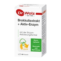 BROKKOLI EXTRAKT+Aktiv-Enzym Dr.Wolz msr.Kaps. - 60Stk