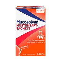 MUCOSOLVAN Hustensaft-Sachets - 21X5ml - Erkältung