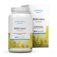 SANHELIOS MSM Kapseln intens 1600 mg - 400Stk - Für Haut, Haare & Knochen