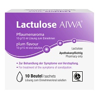 LACTULOSE AIWA Pflaumenaroma 10 g/15 ml Lsg.z.Einn - 10X15ml