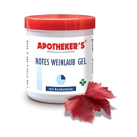 APOTHEKERS rotes Weinlaub Gel - 500ml