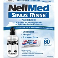 NEILMED Sinus Rinse Nasendusche+60 Btl.Spülsalz - 1Packungen - Nase