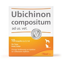 UBICHINON compositum ad us.vet.Ampullen - 10Stk - Leber & Niere