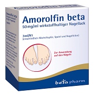 AMOROLFIN beta 50 mg/ml wirkstoffhalt.Nagellack - 3ml