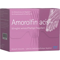 AMOROLFIN acis 50 mg/ml wirkstoffhalt.Nagellack - 6ml - Nagelpilz