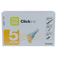 CLICKFINE Universal 5 Kanülen 0,25x5 mm - 100Stk