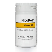 NICOPEL Nicotinamid 500 mg Kapseln - 60Stk