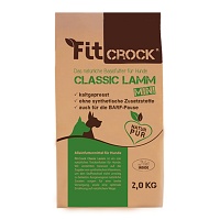 FIT-CROCK Classic Lamm mini Pellets f.Hunde - 2kg