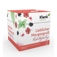 LIEBLICHER Morgengruß Tee Pyramidenbeutel - 12X2.5g
