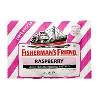 FISHERMANS FRIEND Raspberry ohne Zucker Pastillen - 25g