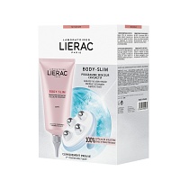 LIERAC Body-Slim Cryo Set Konz.+Figurpflege-Roller - 150ml - Hautpflege