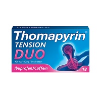 THOMAPYRIN TENSION DUO 400 mg/100 mg Filmtabletten - 18Stk - Schmerzen