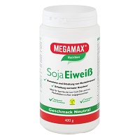 MEGAMAX Soja Eiweiß neutral Pulver - 400g - Vegan