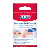 SOS WARZEN-Ex-Pflaster - 24Stk