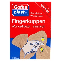 GOTHAPLAST Fingerkuppenwundpfl.elastisch 2 Größen - 10Stk