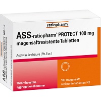 ASS-ratiopharm PROTECT 100 mg magensaftr.Tabletten - 100Stk