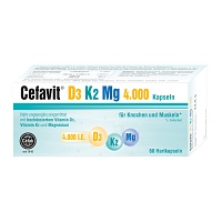 CEFAVIT D3 K2 Mg 4.000 I.E. Hartkapseln - 60Stk