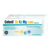 CEFAVIT D3 K2 Mg 4.000 I.E. Hartkapseln - 100Stk