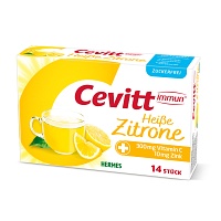 CEVITT immun heiße Zitrone zuckerfrei Granulat - 14Stk