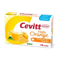 CEVITT immun heiße Orange zuckerfrei Granulat - 14Stk