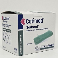 CUTIMED Sorbact Tamponaden 2x50 cm - 20Stk