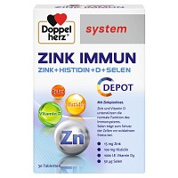 DOPPELHERZ Zink Immun Depot system Tabletten - 30Stk - Doppelherz® System