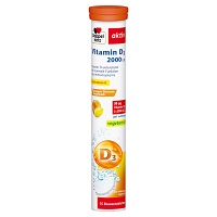 DOPPELHERZ Vitamin D3 2000 I.E. Brausetabletten - 15Stk - Immunsystem & Zellschutz