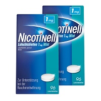 NICOTINELL Lutschtabletten 1 mg Mint - 2X96Stk