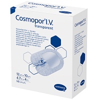 COSMOPOR I.V. transparent Fixierverb.10x12 cm ste. - 50Stk