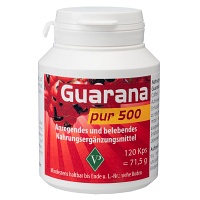 GUARANA PUR 500 Kapseln - 120Stk