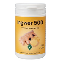 INGWER 500 Kapseln - 180Stk