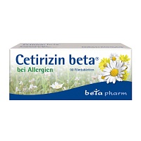 CETIRIZIN beta Filmtabletten - 90Stk