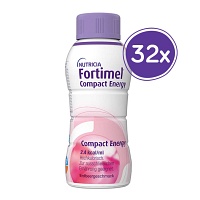 FORTIMEL Compact Energy Erdbeere - 8X4X300ml - Trinknahrung & Sondennahrung