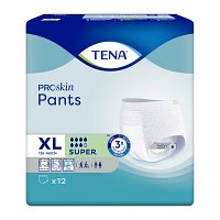 TENA PANTS Super XL bei Inkontinenz - 4X12Stk - Einlagen & Netzhosen