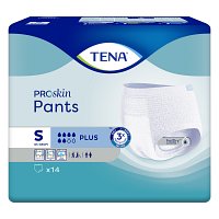 TENA PANTS Plus S bei Inkontinenz - 14Stk - Einlagen & Netzhosen
