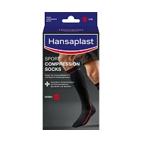 HANSAPLAST Sport Compression Socks Gr.M - 2Stk - Hansaplast