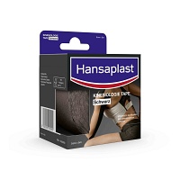 HANSAPLAST Sport Kinesiologie Tape 5 cmx5 m schw. - 1Stk - Hansaplast