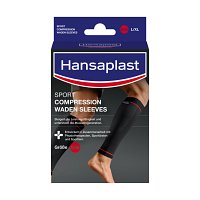 HANSAPLAST Sport Compression Waden-Sleeves Gr.M - 2Stk - Hansaplast