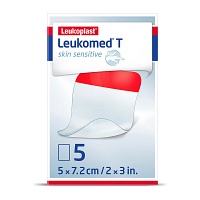 LEUKOMED T skin sensitive steril 5x7,2 cm - 5Stk