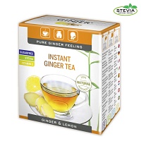 INGWER GINJER Instant Tee Zitrone - 50g - Ingwer Ginjer Original - Die Kraft der Knolle