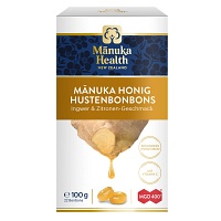 MANUKA HEALTH MGO 400+ Lutschbonb.Ingwer-Zitrone - 100g - Manuka Sortiment