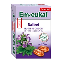 EM-EUKAL Bonbons Salbei zuckerfrei Box - 50g - Em-Eukal®