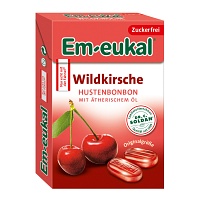 EM-EUKAL Bonbons Wildkirsche zuckerfrei Box - 50g - Em-Eukal®