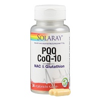 PQQ COQ10 mit NAC & Glutathion Solaray Kapseln - 30Stk - Gedächtnis & Konzentration