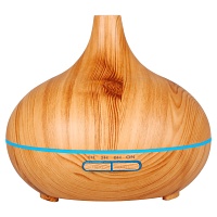 AROMA DIFFUSER Holzdesign mit LED - 1Stk - Ätherische Öle